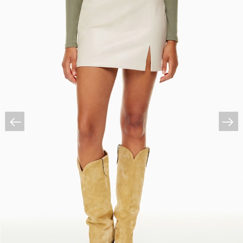 Wilfred Cream Pencil Skirt